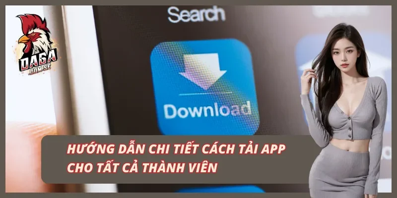 Trang Chủ 50 Hướng dẫn cách tải app DAGA